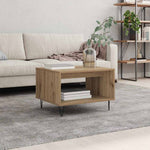 Kaffebord Artisan Eik 60 X 50 X 40 Cm Konstruert Tre