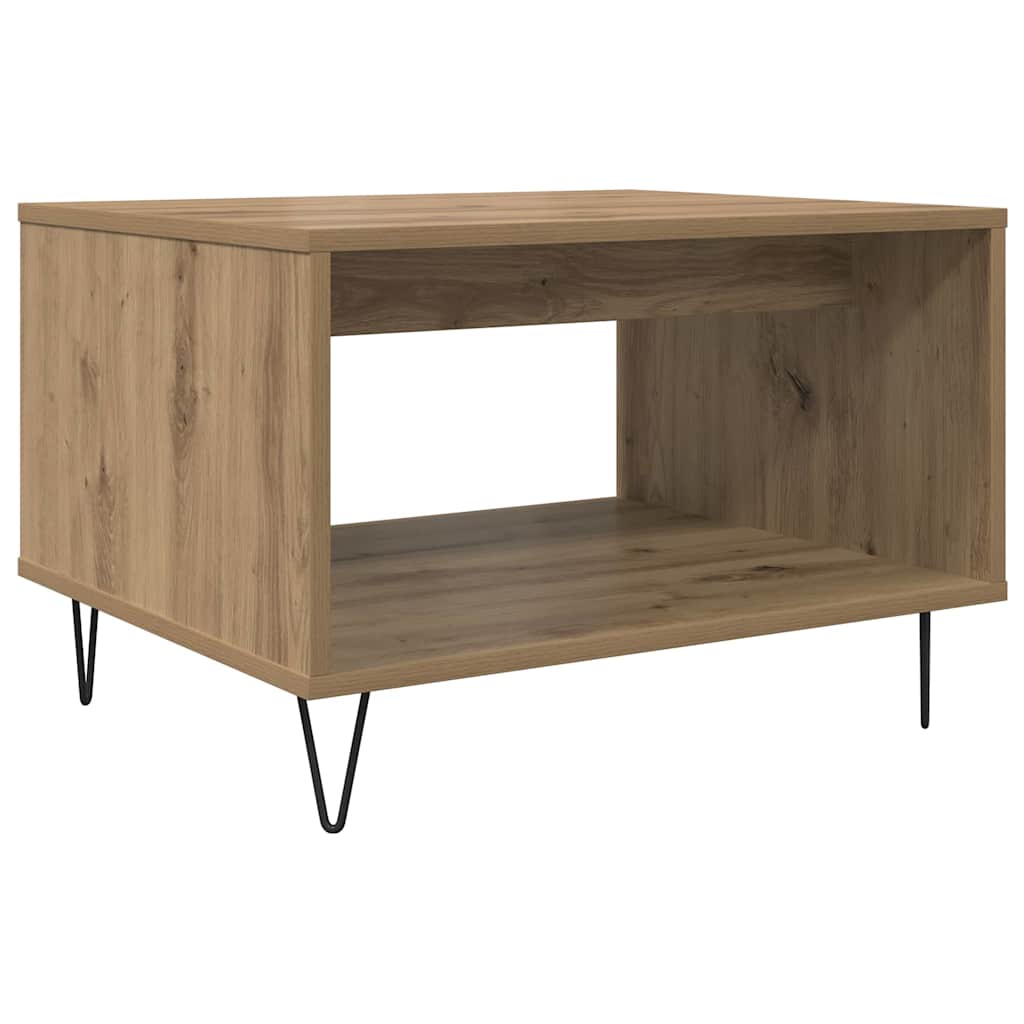 Kaffebord Artisan Eik 60 X 50 X 40 Cm Konstruert Tre