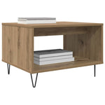 Kaffebord Artisan Eik 60 X 50 X 40 Cm Konstruert Tre