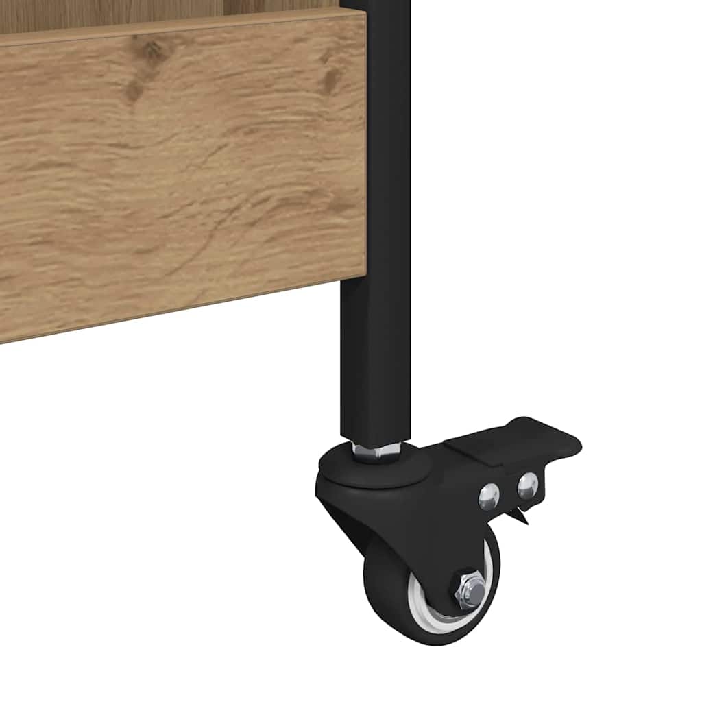 Kjøkkenvogn Artisan Eik 70 X 30 X 82 Cm Konstruert Tre