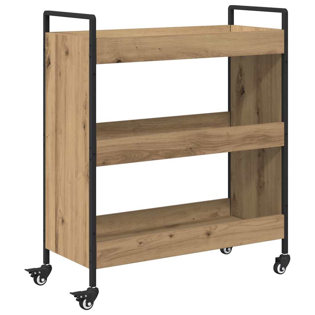 Kjøkkenvogn Artisan Eik 70 X 30 X 82 Cm Konstruert Tre