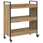 Kjøkkenvogn Artisan Eik 70 X 30 X 82 Cm Konstruert Tre