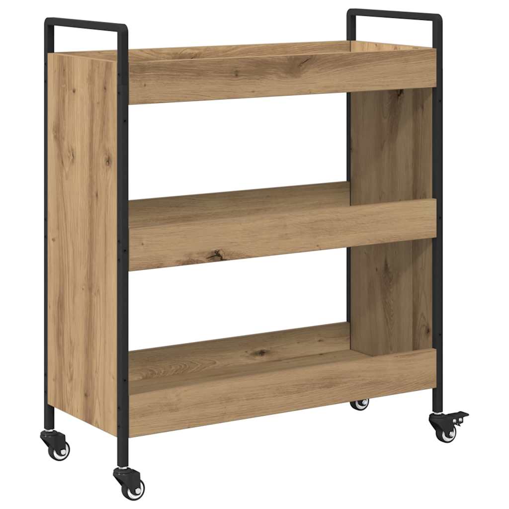 Kjøkkenvogn Artisan Eik 70 X 30 X 82 Cm Konstruert Tre