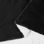 Kastteppe Svart 220 X 240 Cm Fleece