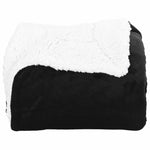 Kastteppe Svart 220 X 240 Cm Fleece