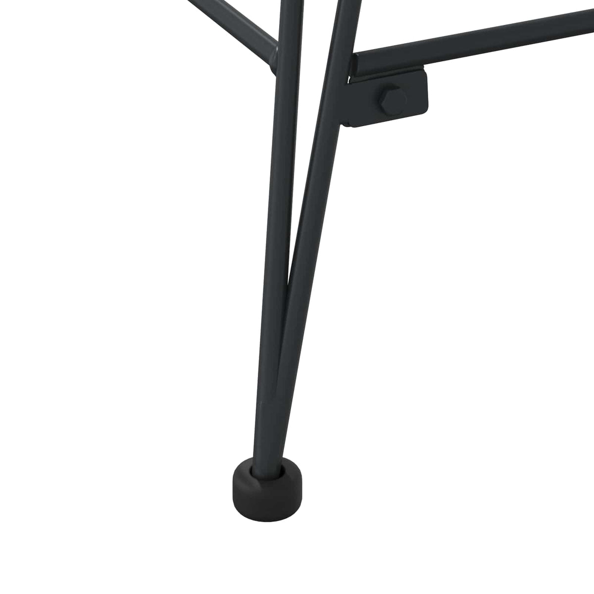 Barstol 2 Pcs Naturlig 44,5 X 54,5 X 97,5 Cm Rattan Og Jern