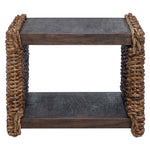 Sidetabell Naturlig 44.5 X 45 X 45 Cm Massiv Mahogni Tre