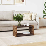 Sidetabell Naturlig 44.5 X 45 X 45 Cm Massiv Mahogni Tre