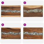 Badestol Naturlig 50 X 30 X 45 Cm Naturlig Tre