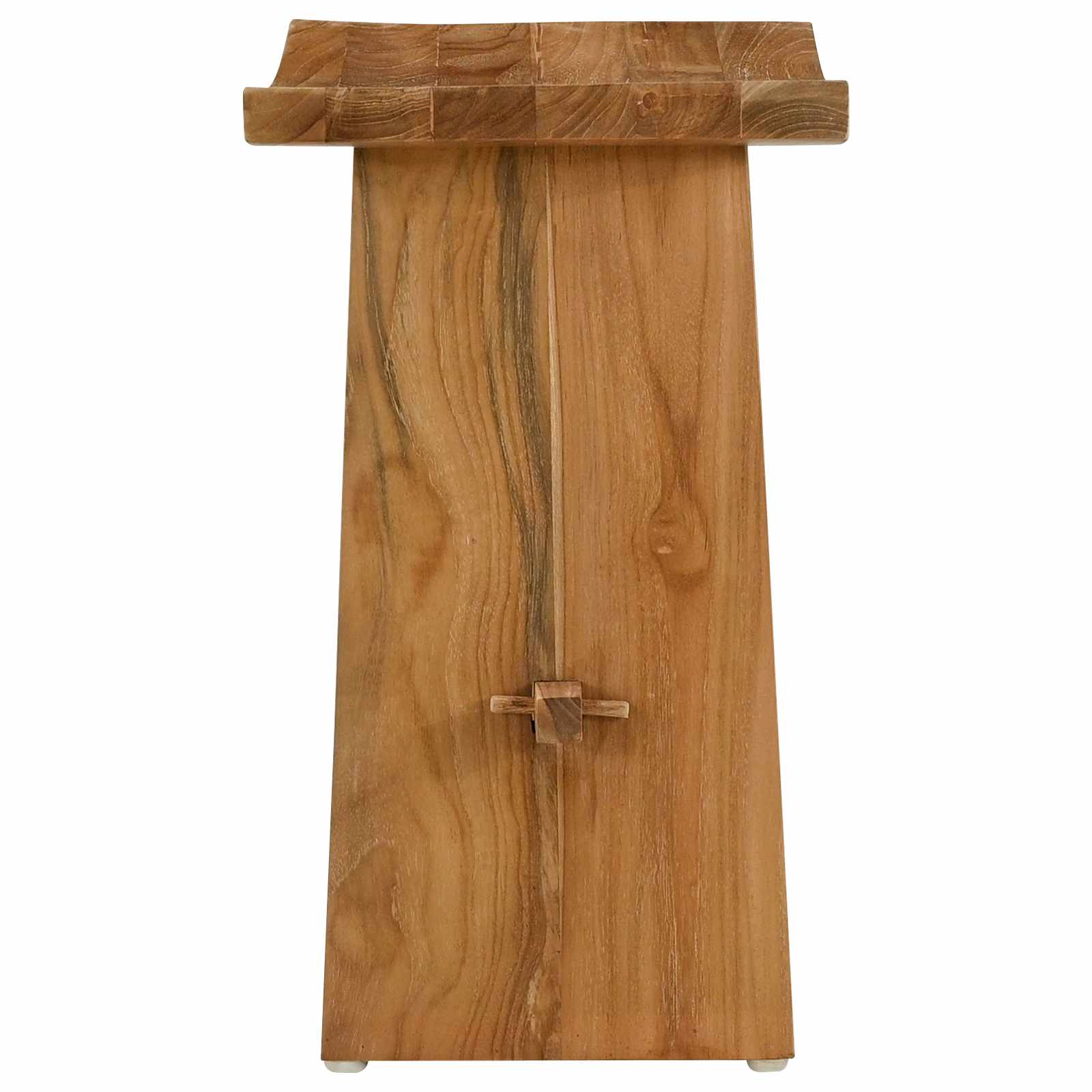 Badestol Brun 50 X 29,5 X 50,5 Cm Massivt Teaktre