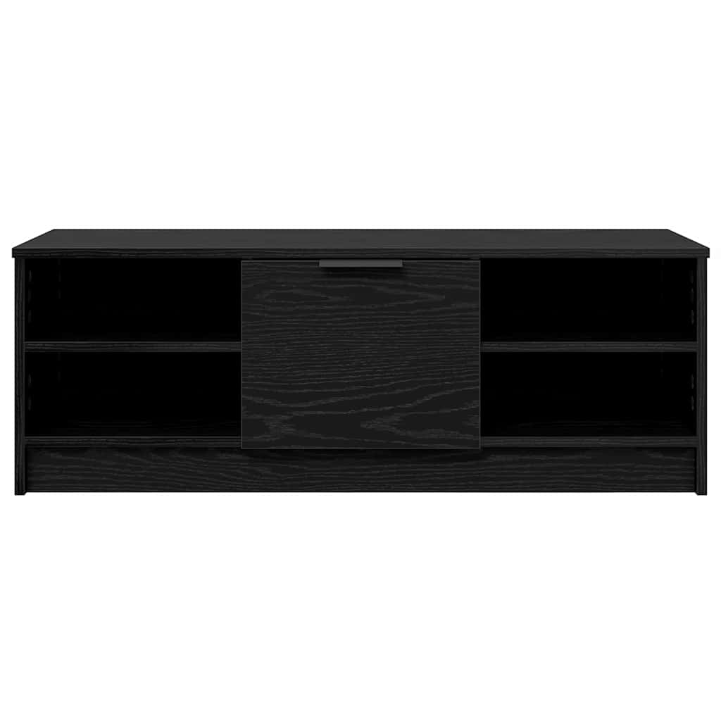Tv-Skap Svart Eik 102 X 35 X 36,5 Cm Konstruert Tre