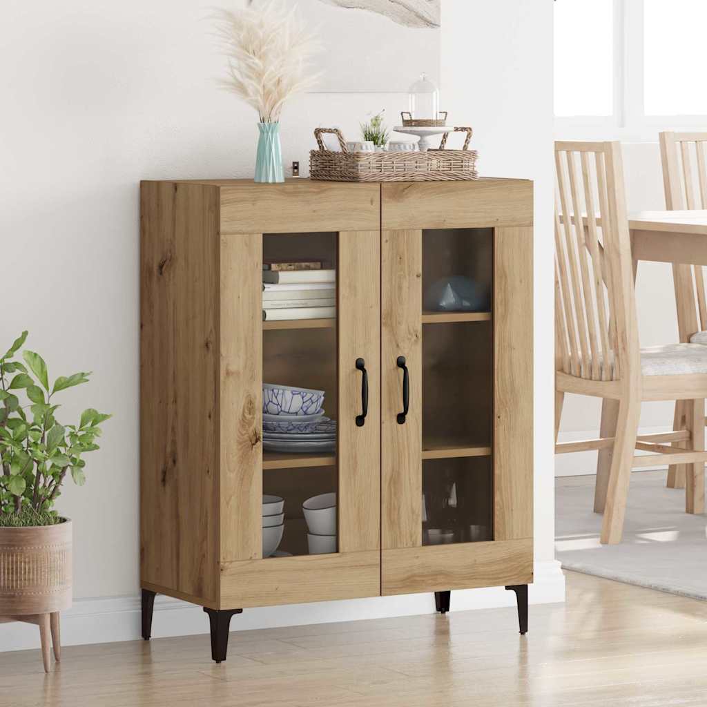 Serviesskap Artisan Eik 69,5 X 34 X 90 Cm Ingeniørtre Og Jern