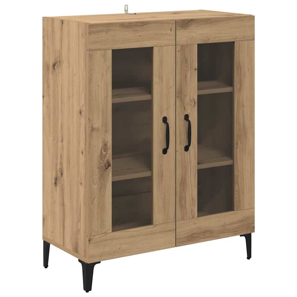 Serviesskap Artisan Eik 69,5 X 34 X 90 Cm Ingeniørtre Og Jern