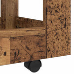 Skrivebordvogn Gamle Tre 60 X 45 X 60 Cm Konstruert Tre