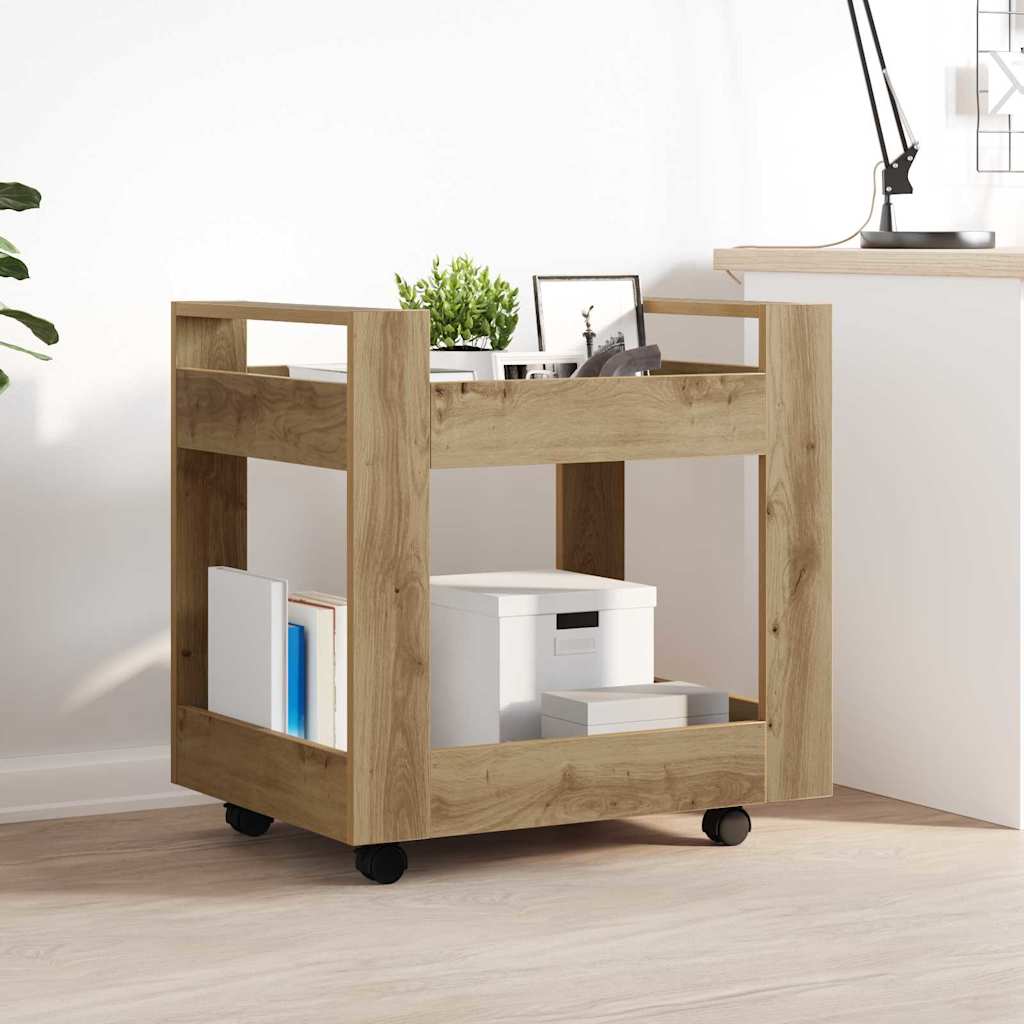 Skrivebordvogn Artisan Eik 60 X 45 X 60 Cm Konstruert Tre