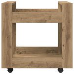 Skrivebordvogn Artisan Eik 60 X 45 X 60 Cm Konstruert Tre