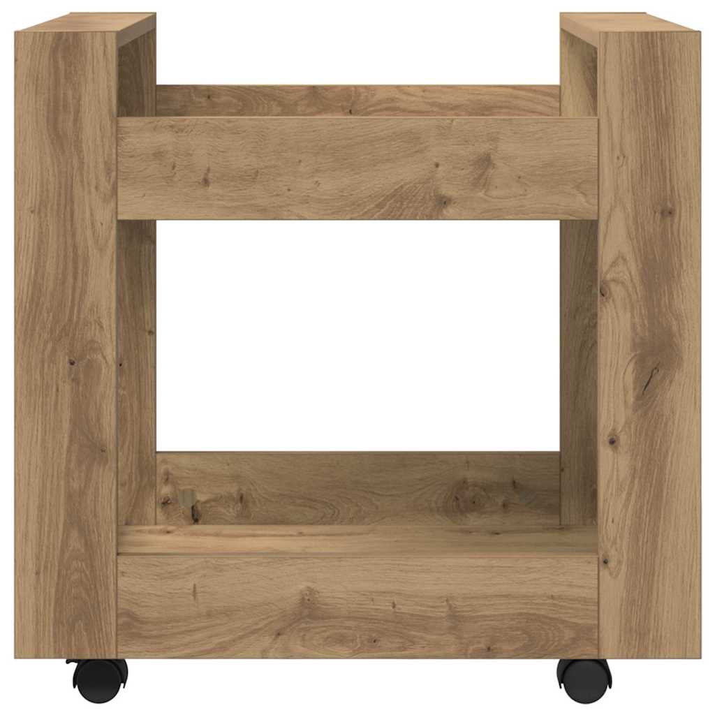 Skrivebordvogn Artisan Eik 60 X 45 X 60 Cm Konstruert Tre