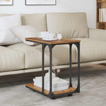 Sidetabell Gammelt Tre 50 X 35 X 55.5 Cm Konstruert Tre