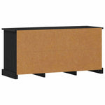 Tv-Skap Med Skuff Svart Eik 99,5 X 35,5 X 48 Cm Konstruert Tre