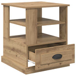 Nattbordskap Artisan Eik 50 X 50 X 60 Cm Konstruert Tre