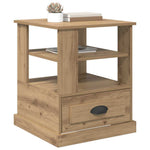 Nattbordskap Artisan Eik 50 X 50 X 60 Cm Konstruert Tre