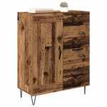 Med Skuff Gammelt Tre 69.5 X 34 X 90 Cm Konstruert Tre