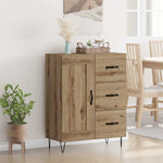 Med Skuff Artisan Eik 69.5 X 34 X 90 Cm Konstruert Tre