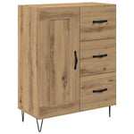 Med Skuff Artisan Eik 69.5 X 34 X 90 Cm Konstruert Tre