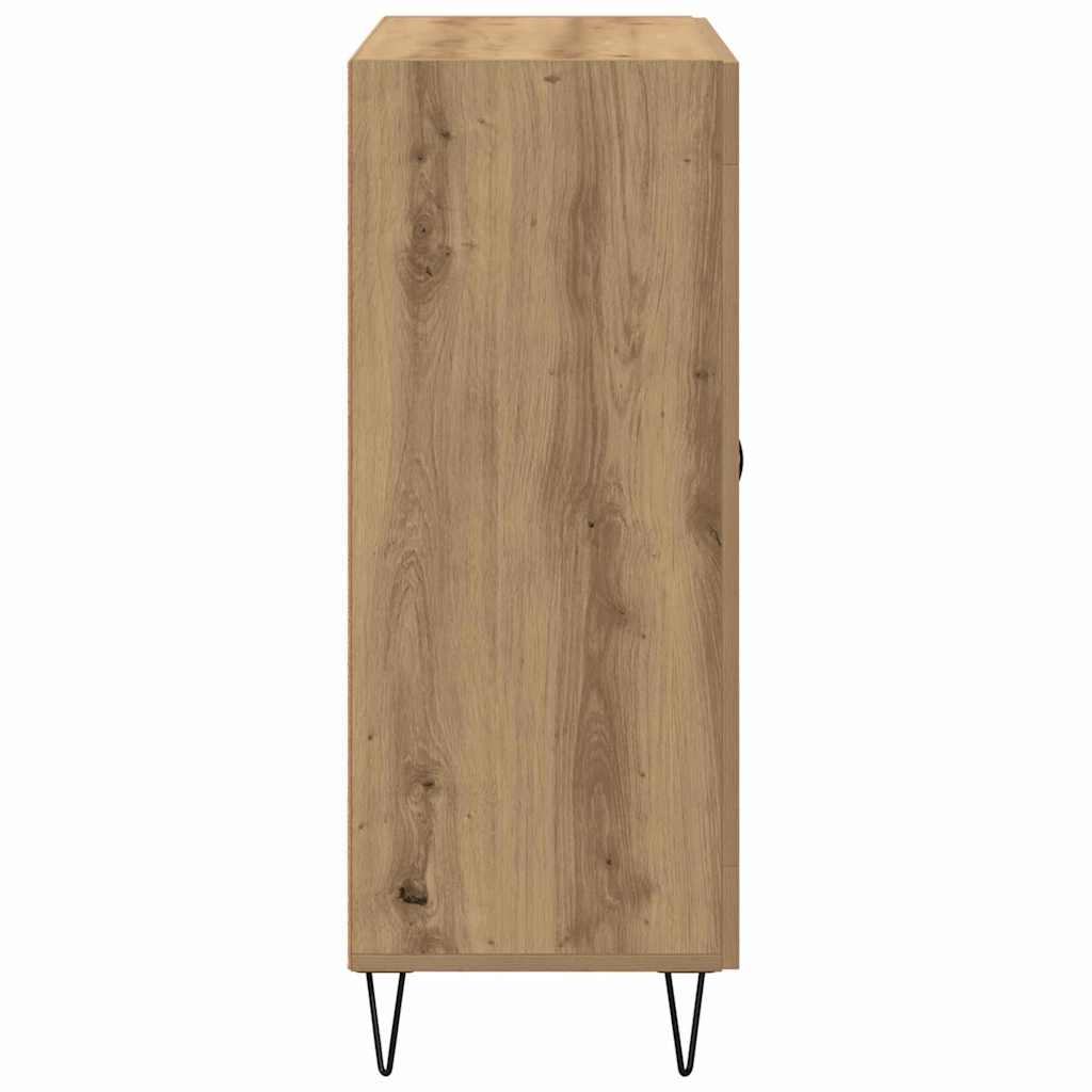 Med Skuff Artisan Eik 69.5 X 34 X 90 Cm Konstruert Tre