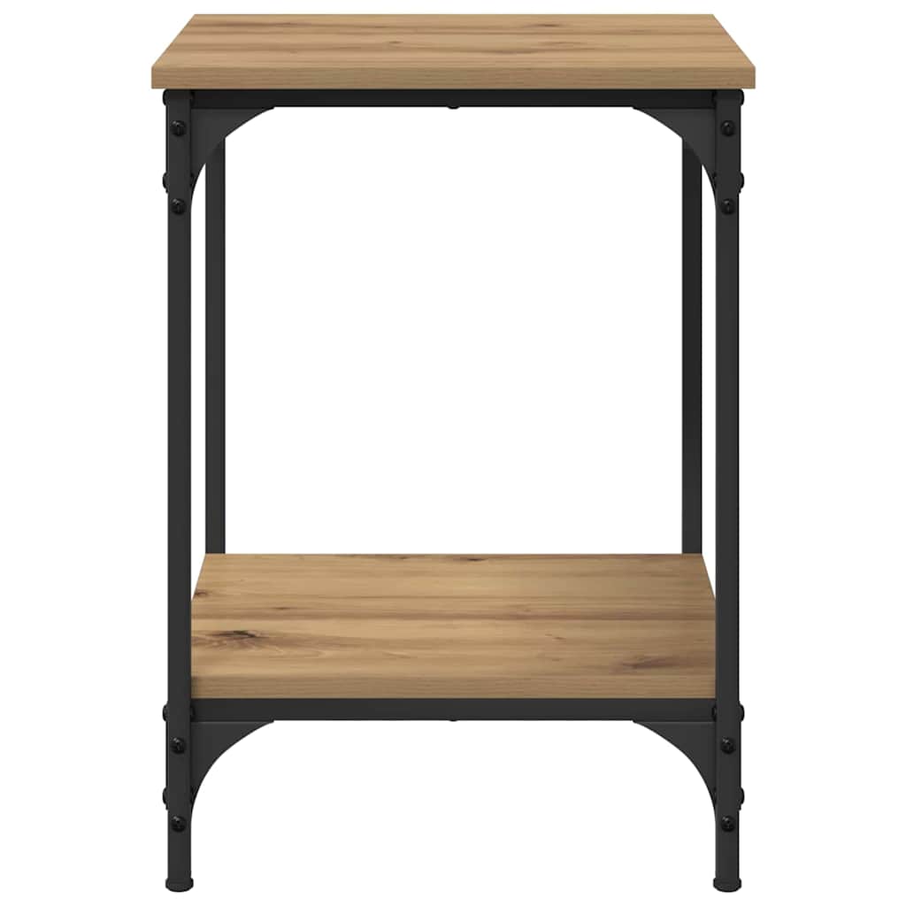 Kaffebord Artisan Eik 40 X 40 X 55 Cm Konstruert Tre