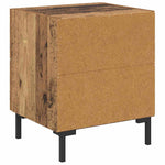 Nattbordskap Gammelt Tre 40 X 35 X 47,5 Cm Konstruert Tre