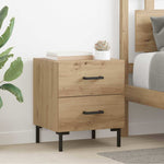 Nattbordskap Artisan Eik 40 X 35 X 47,5 Cm Konstruert Tre