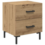 Nattbordskap Artisan Eik 40 X 35 X 47,5 Cm Konstruert Tre
