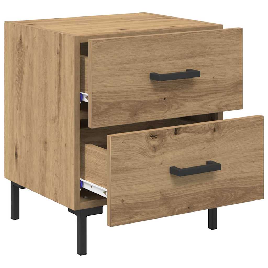 Nattbordskap Artisan Eik 40 X 35 X 47,5 Cm Konstruert Tre