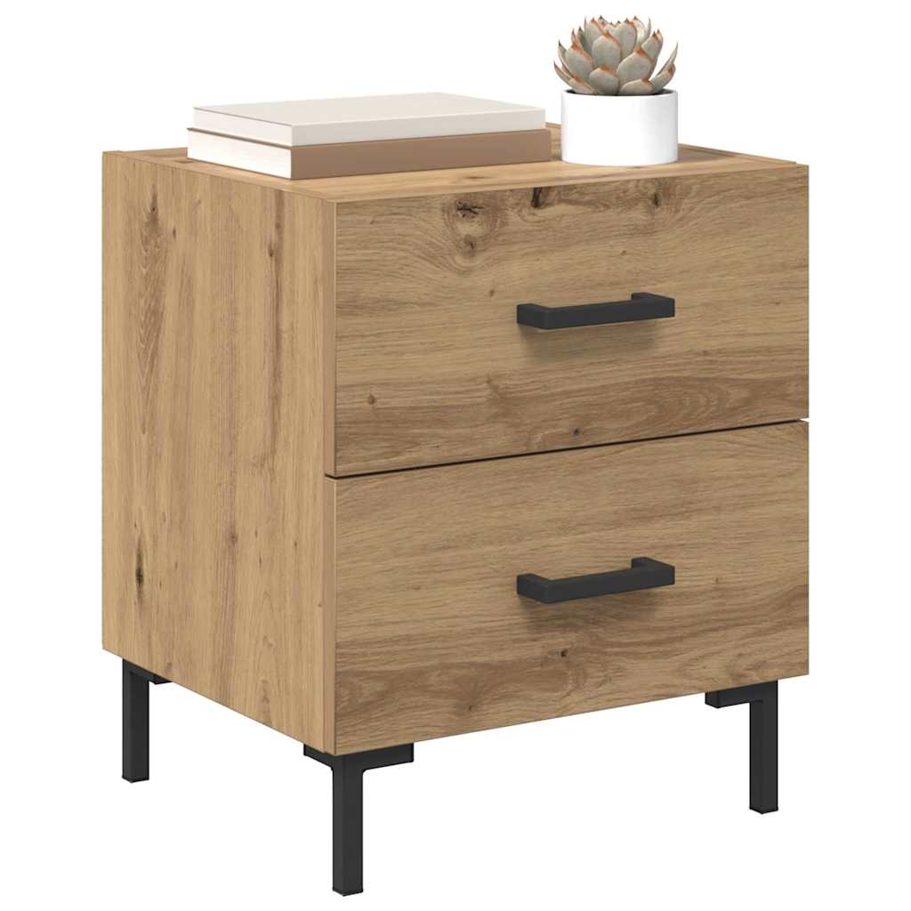 Nattbordskap Artisan Eik 40 X 35 X 47,5 Cm Konstruert Tre