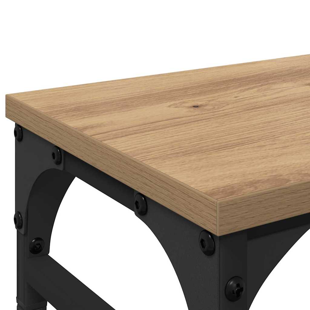 Skjerm Stativ Artisan Eik 55 X 23 X 14 Cm Konstruert Tre