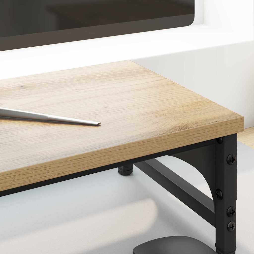 Skjerm Stativ Artisan Eik 55 X 23 X 14 Cm Konstruert Tre