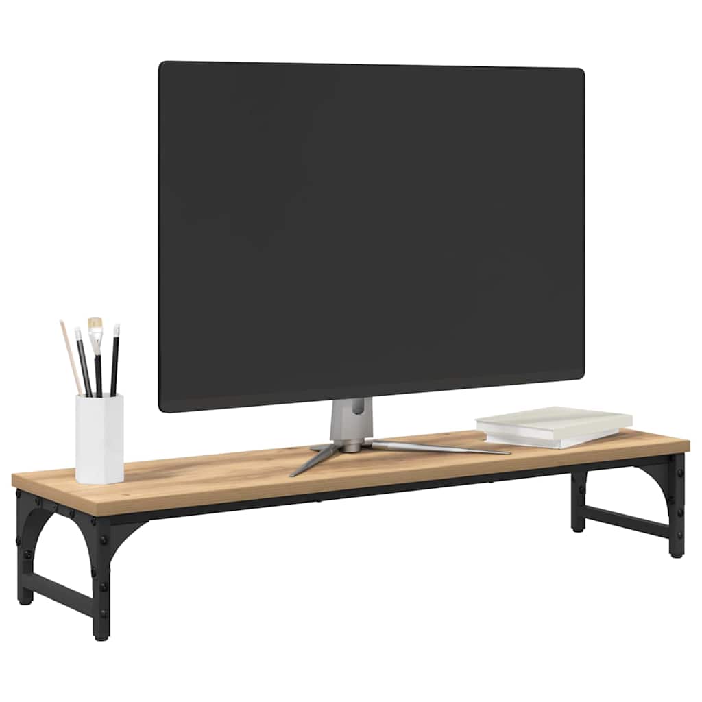 Skjerm Stativ Artisan Eik 85 X 23 X 15,5 Cm Konstruert Tre