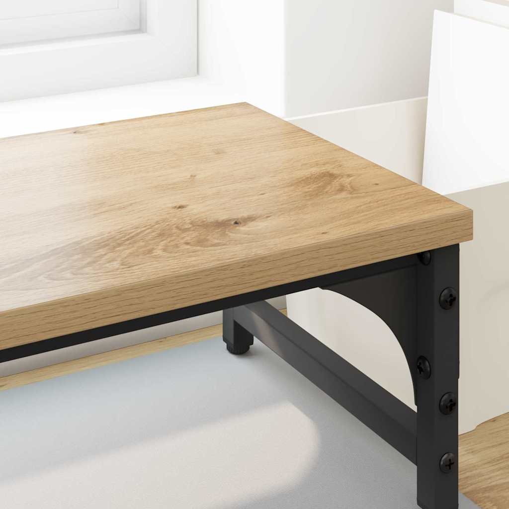 Skjerm Stativ Artisan Eik 105 X 23 X 15,5 Cm Konstruert Tre