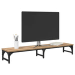 Skjerm Stativ Artisan Eik 105 X 23 X 15,5 Cm Konstruert Tre