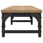 Skjerm Stativ Artisan Eik 105 X 23 X 15,5 Cm Konstruert Tre