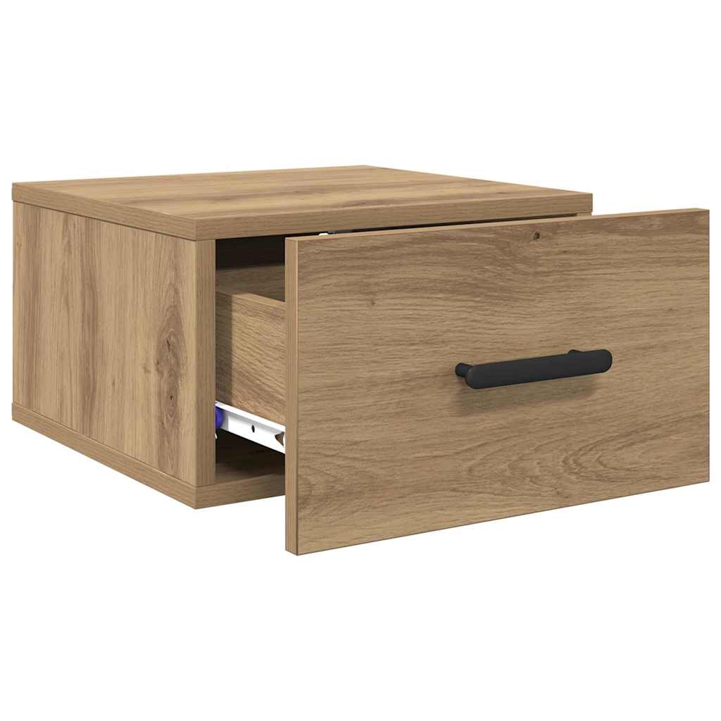 Nattbordskap Artisan Eik 35 X 35 X 20 Cm Konstruert Tre