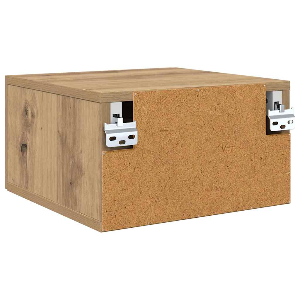 Nattbordskap Artisan Eik 35 X 35 X 20 Cm Konstruert Tre