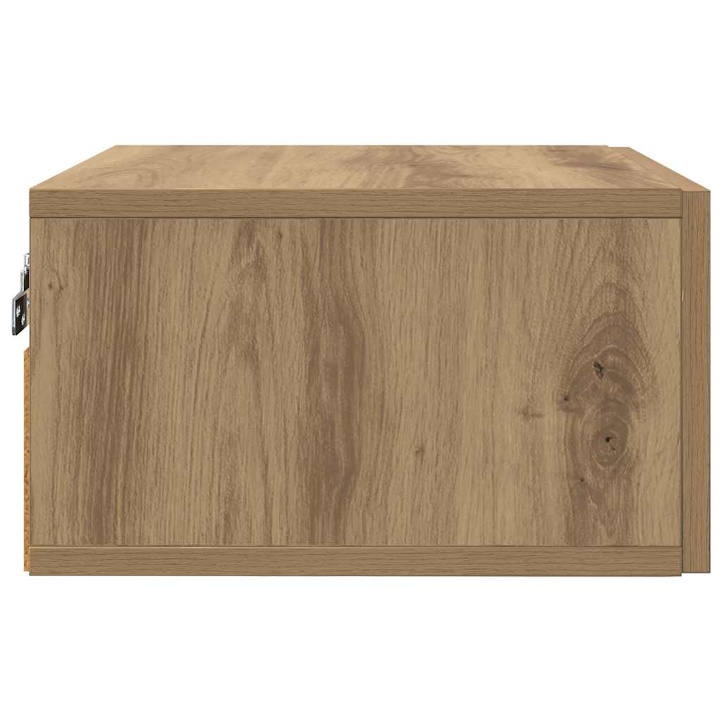 Nattbordskap Artisan Eik 35 X 35 X 20 Cm Konstruert Tre