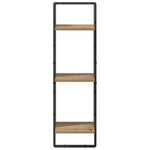 Vegghylle Med Hylle Artisan Eik 30 X 25 X 100 Cm Konstruert Tre