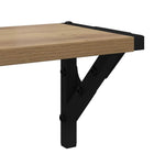 Vegghyller 2 Pcs Artisan Eik 80 X 15 X 15,5 Cm Konstruert Tre