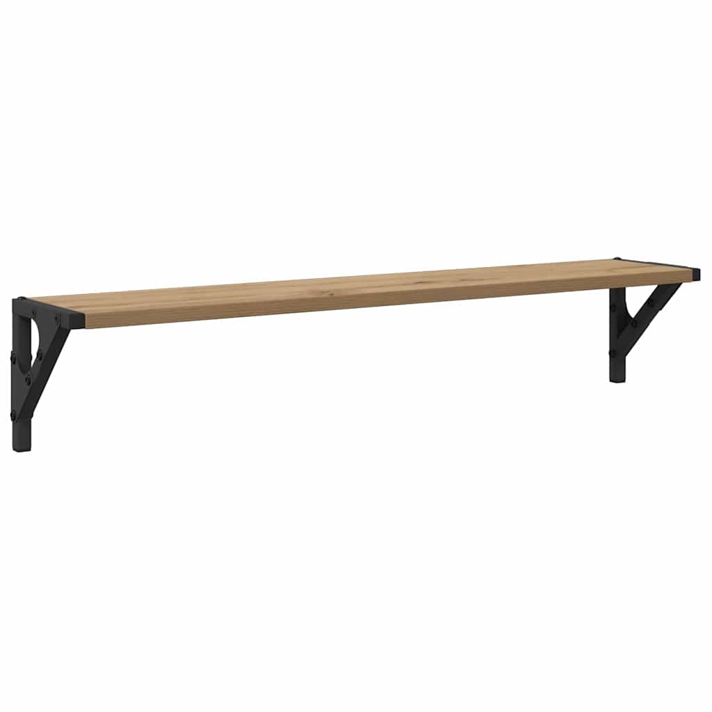 Vegghyller 2 Pcs Artisan Eik 80 X 15 X 15,5 Cm Konstruert Tre