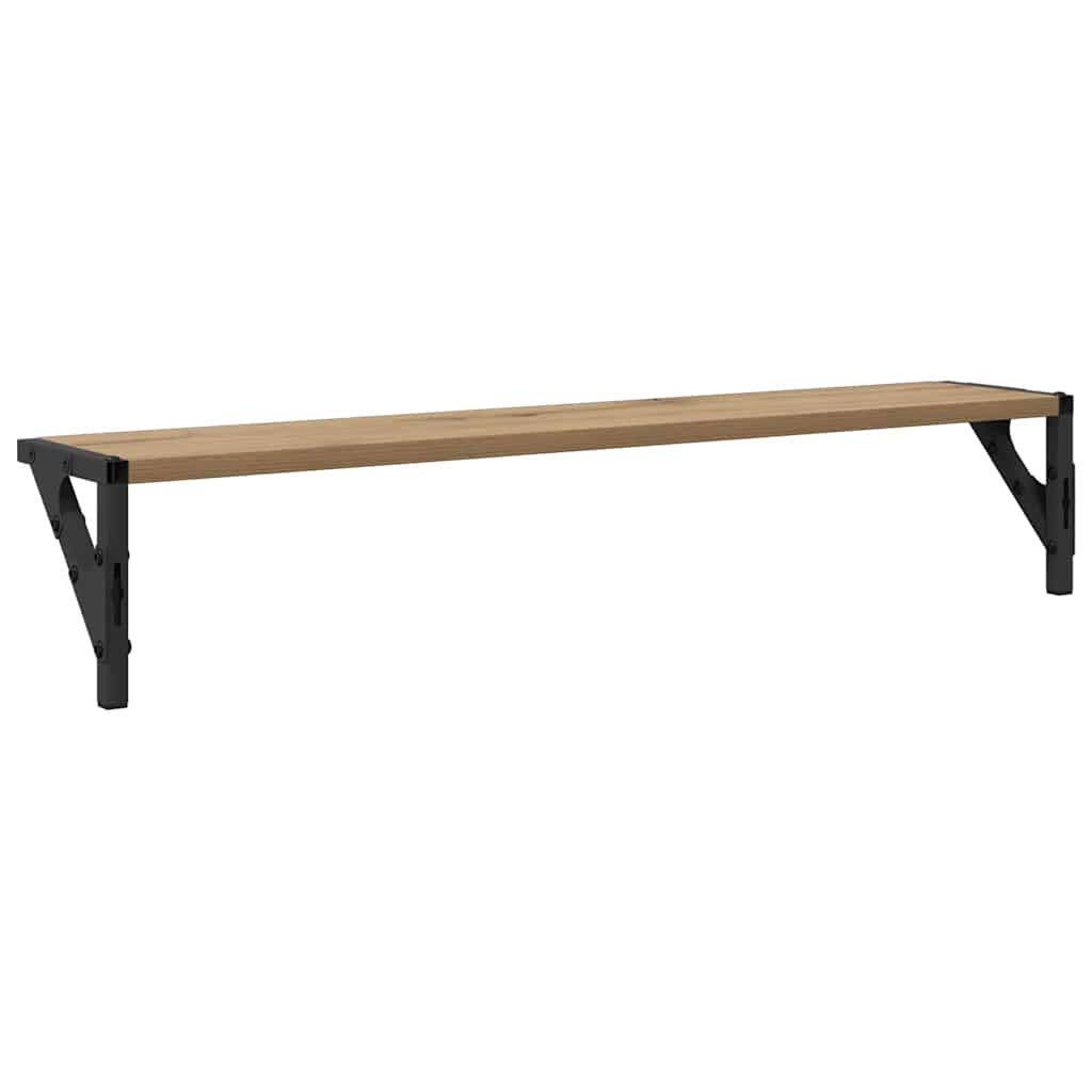 Vegghyller 2 Pcs Artisan Eik 80 X 15 X 15,5 Cm Konstruert Tre