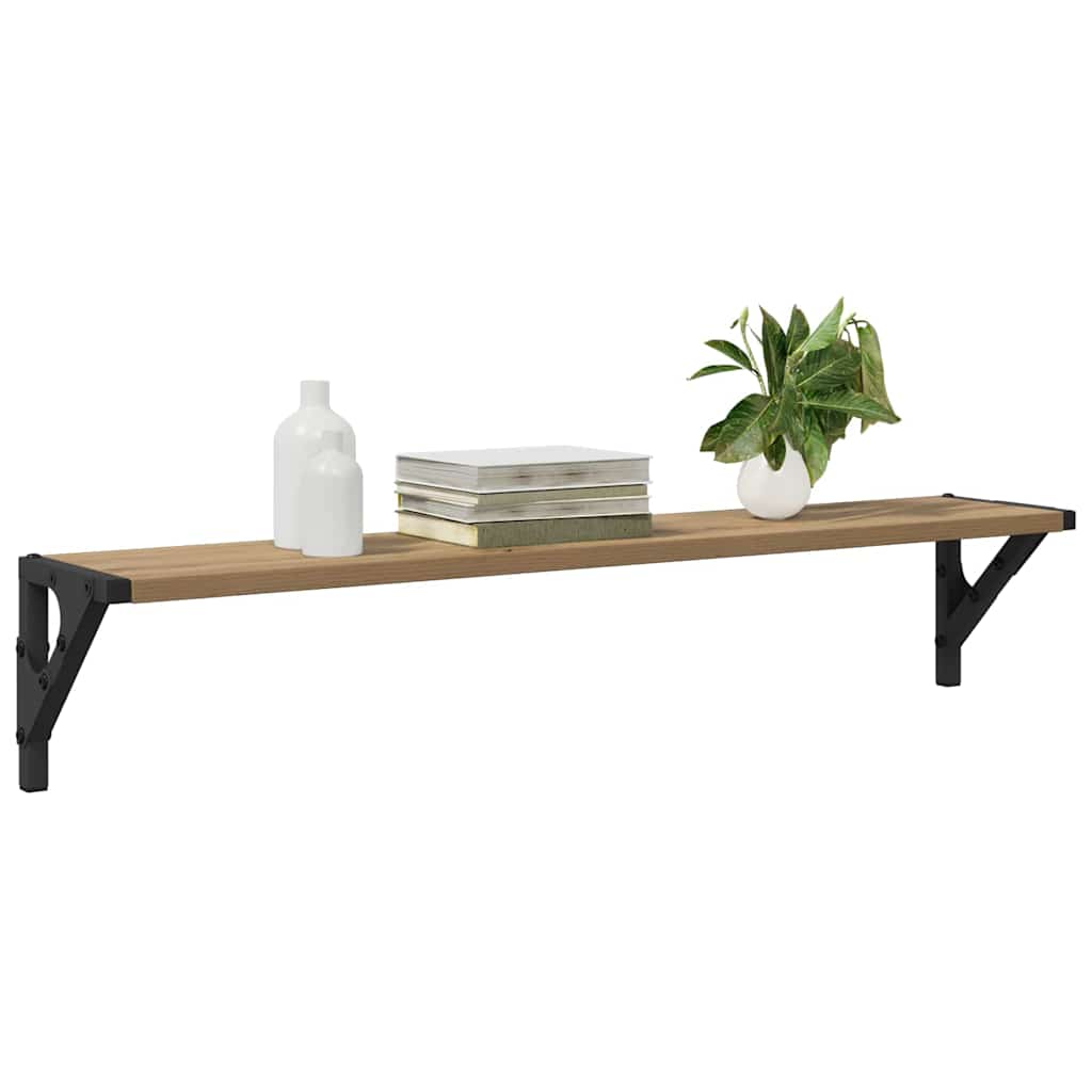 Vegghyller 2 Pcs Artisan Eik 80 X 15 X 15,5 Cm Konstruert Tre