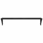 Vegghyller 2 Pcs Svart Eik 80 X 15 X 15,5 Cm Konstruert Tre